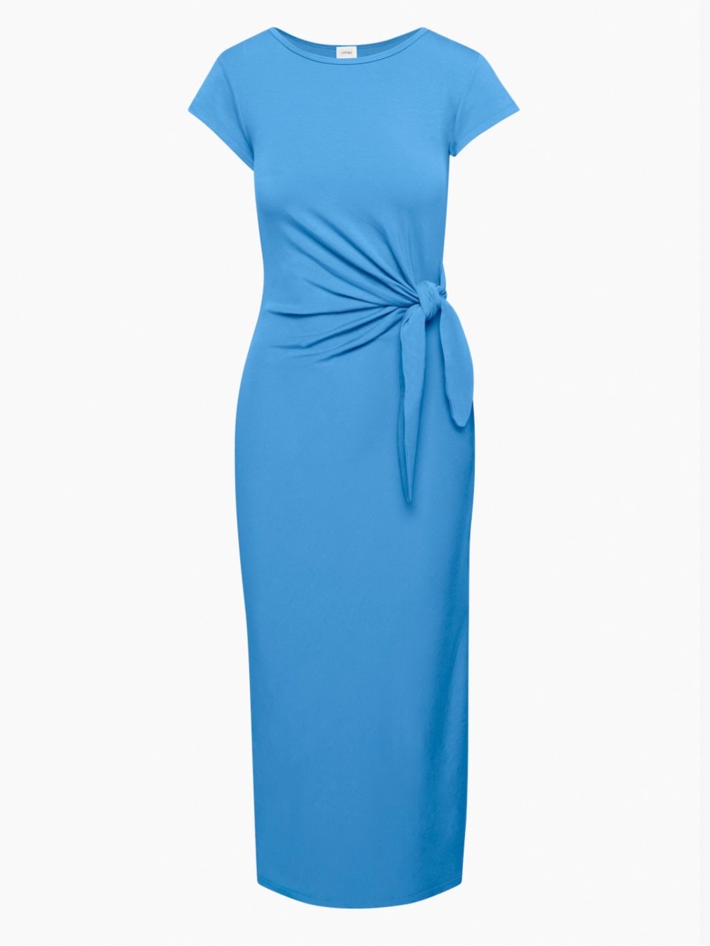 Wilfred Turquoise Knot-Detail Maxi Dress